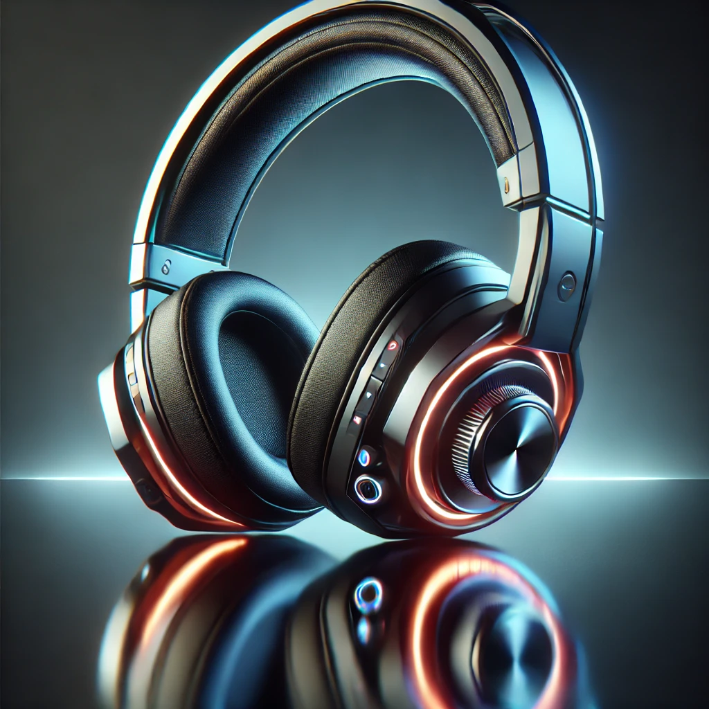 futuristic cool headphones