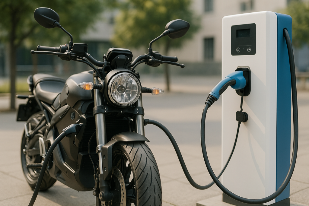how long does it take to charge motorycle battery
