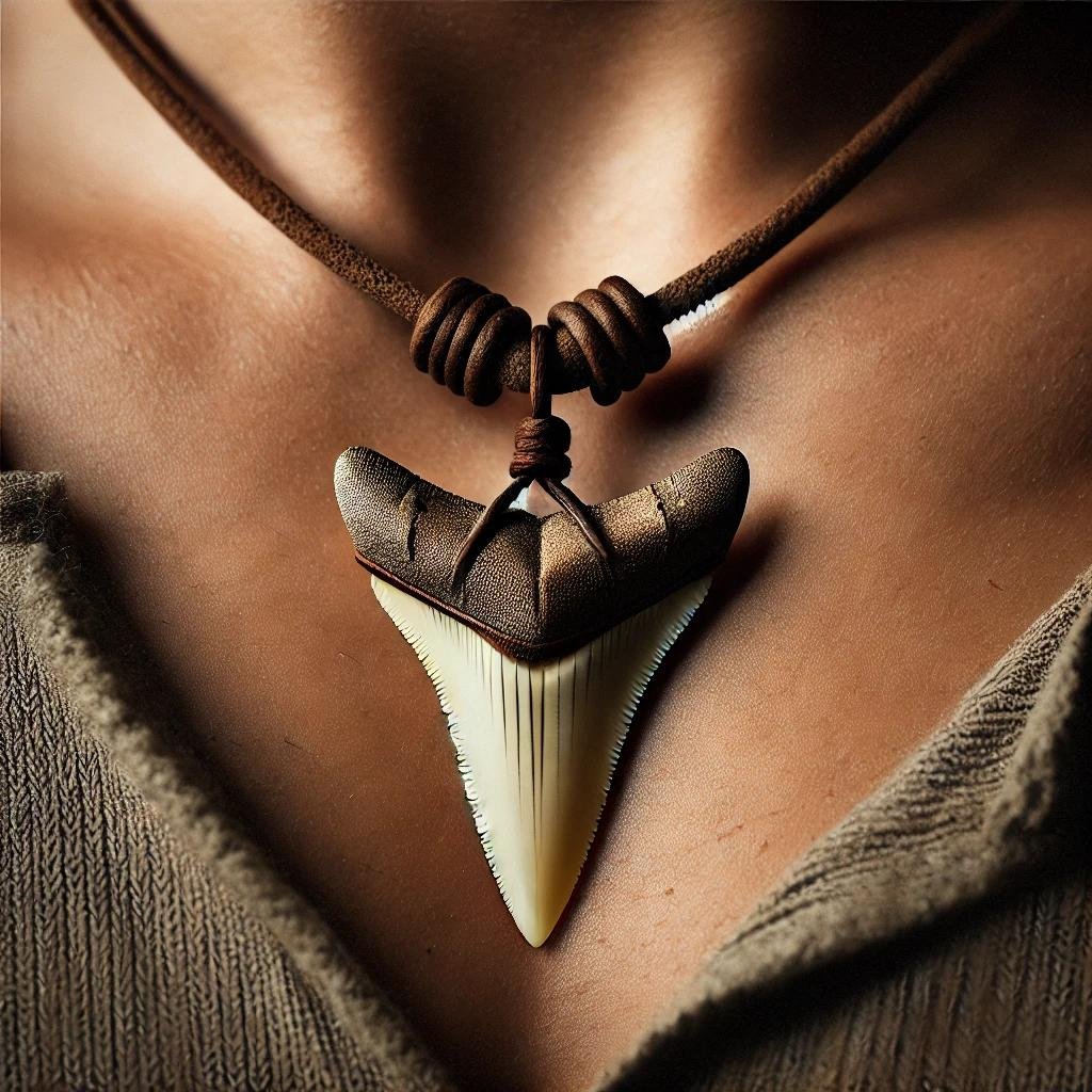 shark tooth necklace